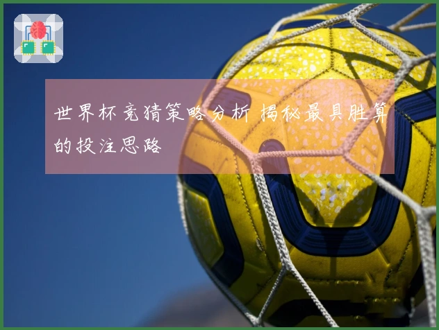 世界杯竞猜策略分析 揭秘最具胜算的投注思路