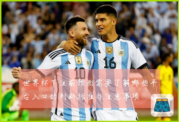 世界杯下注前预测需要了解哪些平台入口的判断标准与注意事项