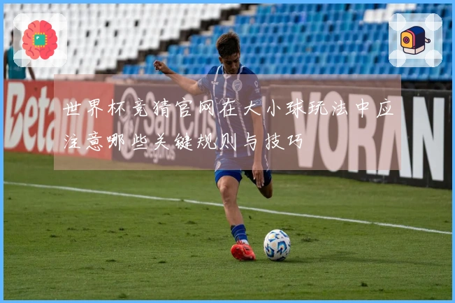世界杯竞猜官网在大小球玩法中应注意哪些关键规则与技巧