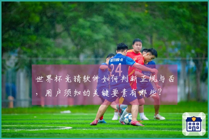 世界杯竞猜软件如何判断正规与否，用户须知的关键要素有哪些？